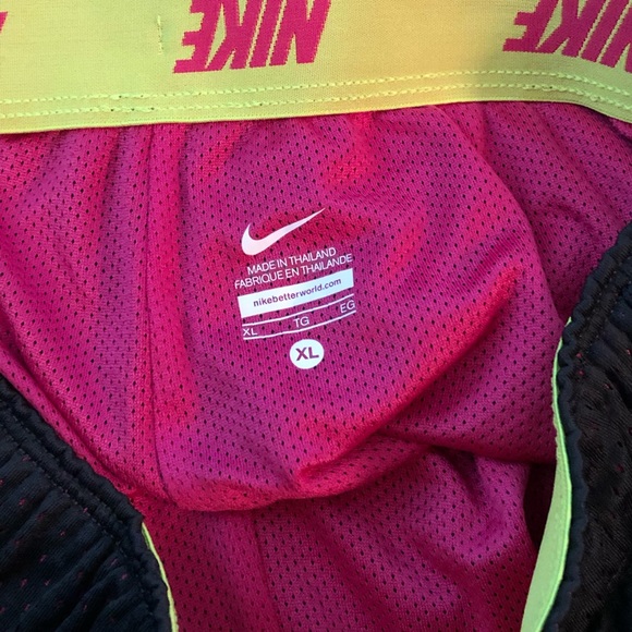 Nike Neon Shorts - Picture 2 of 2